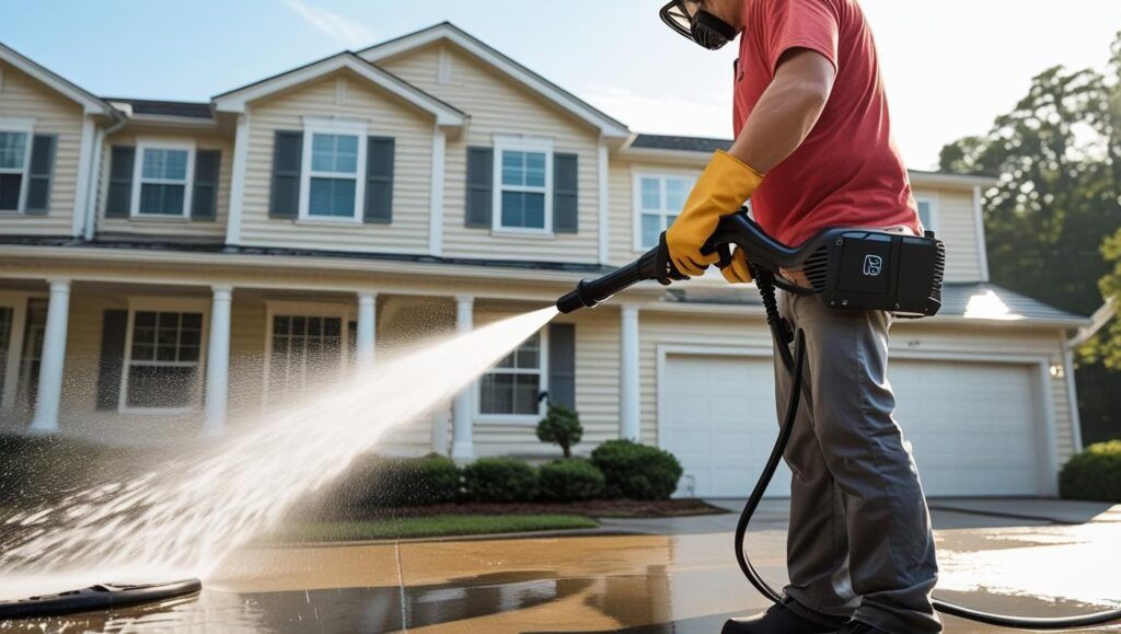 Smarter Pressure Washing: How Technology Improves Efficiency and Safety in Raleigh, NC